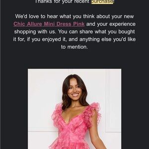 Allure Ruffled Pink Mini Dress